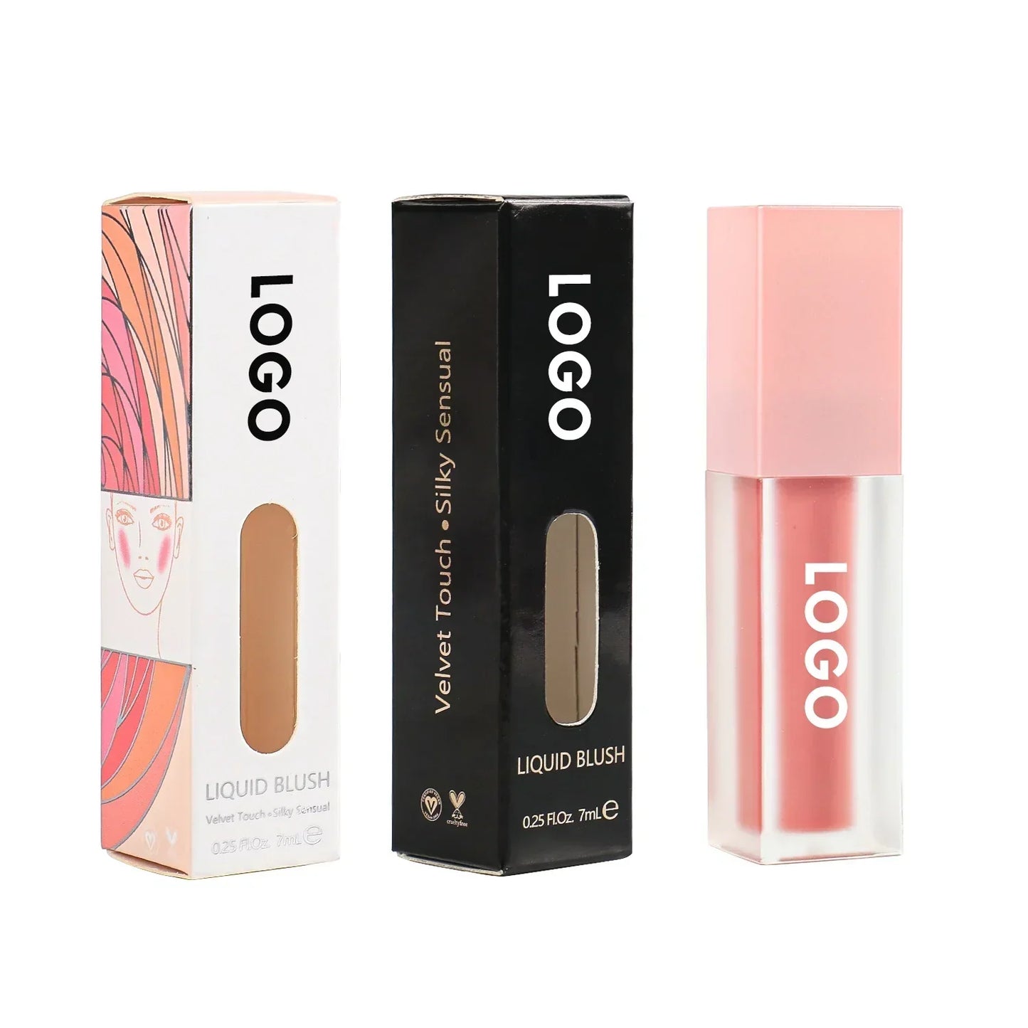 Liquid Blush 8 Colors Natural Long-Lasting Cream Blush