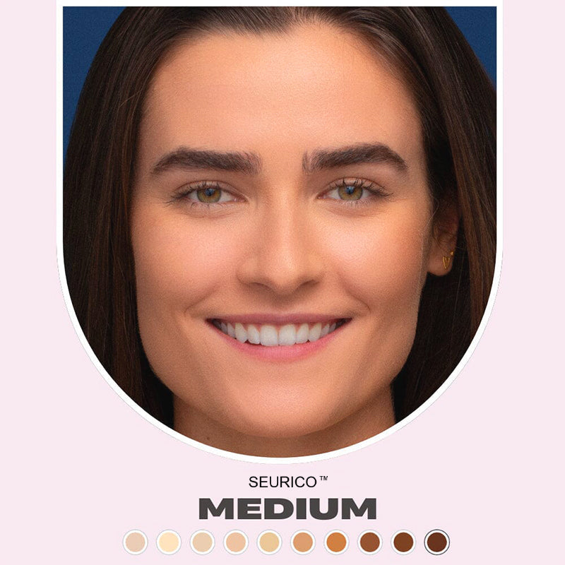 Seurico™ Super Coverage Foundation with Buffing Brush