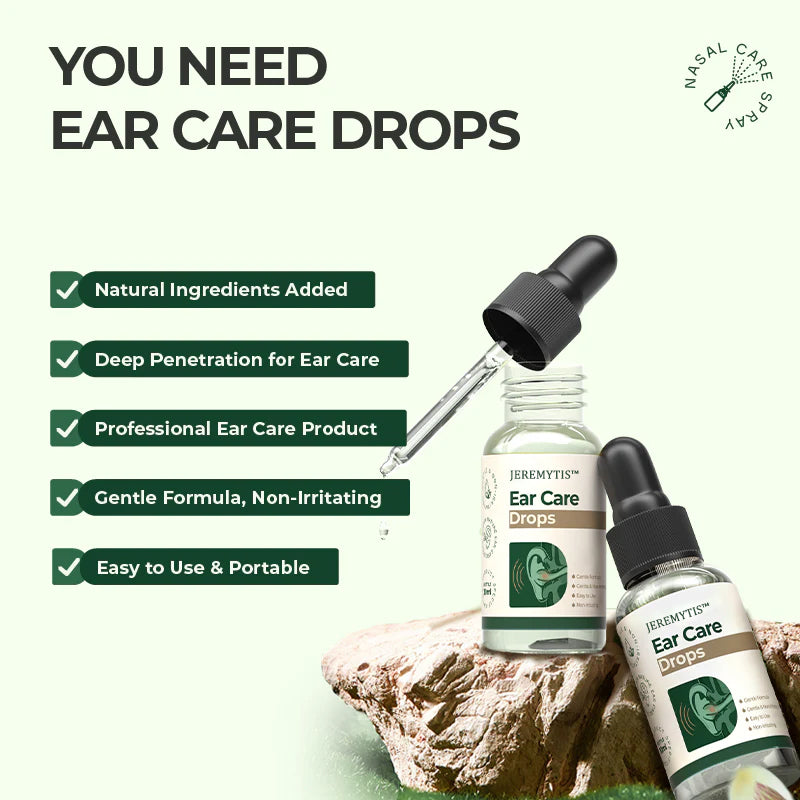 ✨FDA Registered – Ear Care Drops – Plant Based Formula