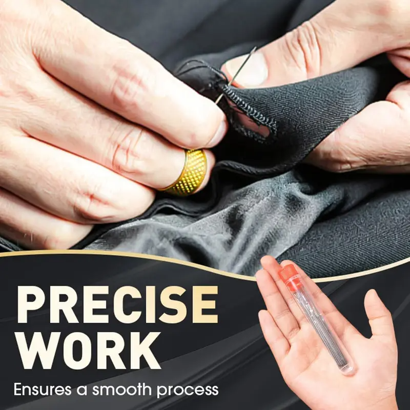 🎄Christmas Mega Sale – 49% OFF🔥🧵34PCS Big Eye Steel Needles Set -(🎁Buy 2 Get 1 Free)