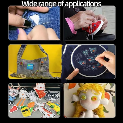 🎄Christmas Mega Sale – 49% OFF🔥🧵34PCS Big Eye Steel Needles Set -(🎁Buy 2 Get 1 Free)