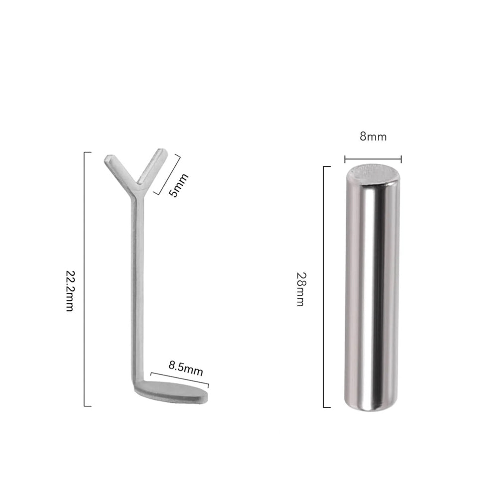 Heart Cat Eye Magnet Wand Set