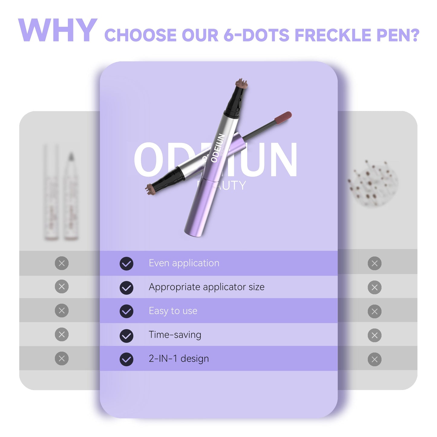 🌟【Official Flagship Store New in July 2025】JEREMYTIS™ 2-in-1 Freckle Blush Pen