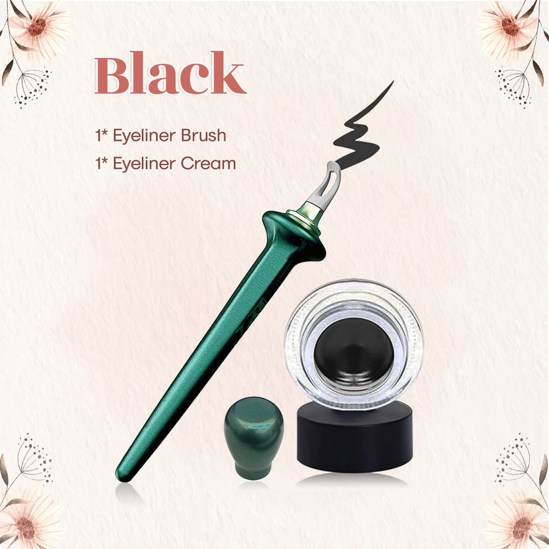 💥LAST DAY SALE 56% OFF💥💖Flawless Eyeliner Set with Eyeliner Cream