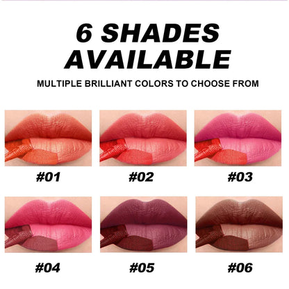 Waterproof Peel-off Lipgloss Matte Natural Mist Lip Tinted Long Lasting Lipstick Makeup Tattoo Glaze Tear Contour Stain Cosmetic