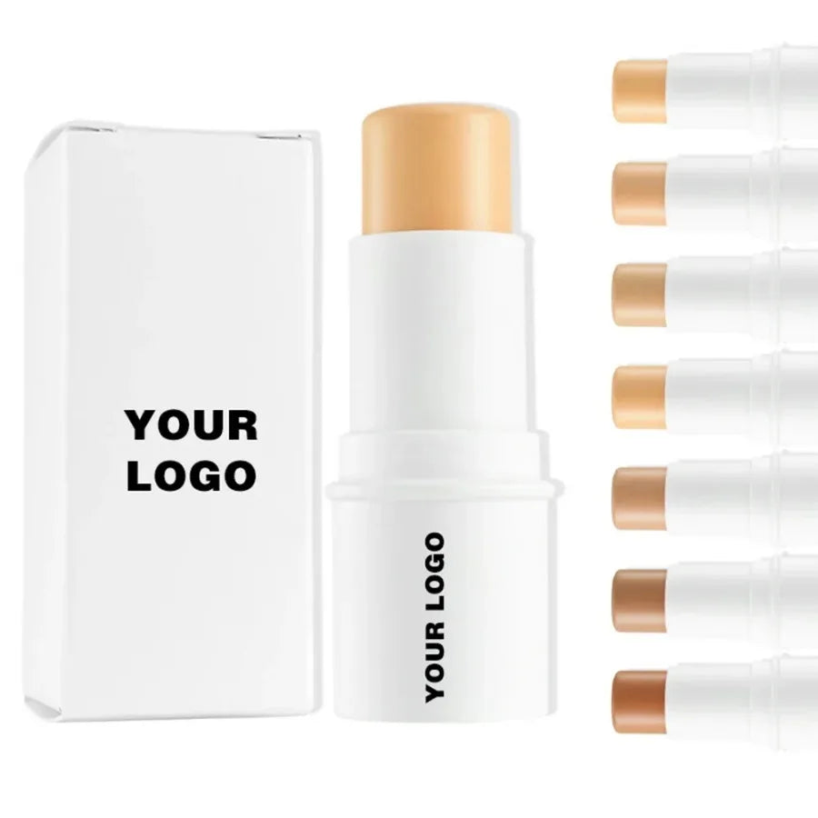 8-Color Blush Stick – Available in pink, white, and black tubes with matte or glitter finishes. Long-lasting, easy to apply, and perfect for private labeling.
