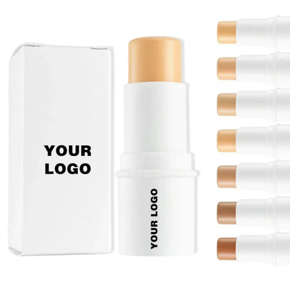 8-Color Blush Stick – Available in pink, white, and black tubes with matte or glitter finishes. Long-lasting, easy to apply, and perfect for private labeling.