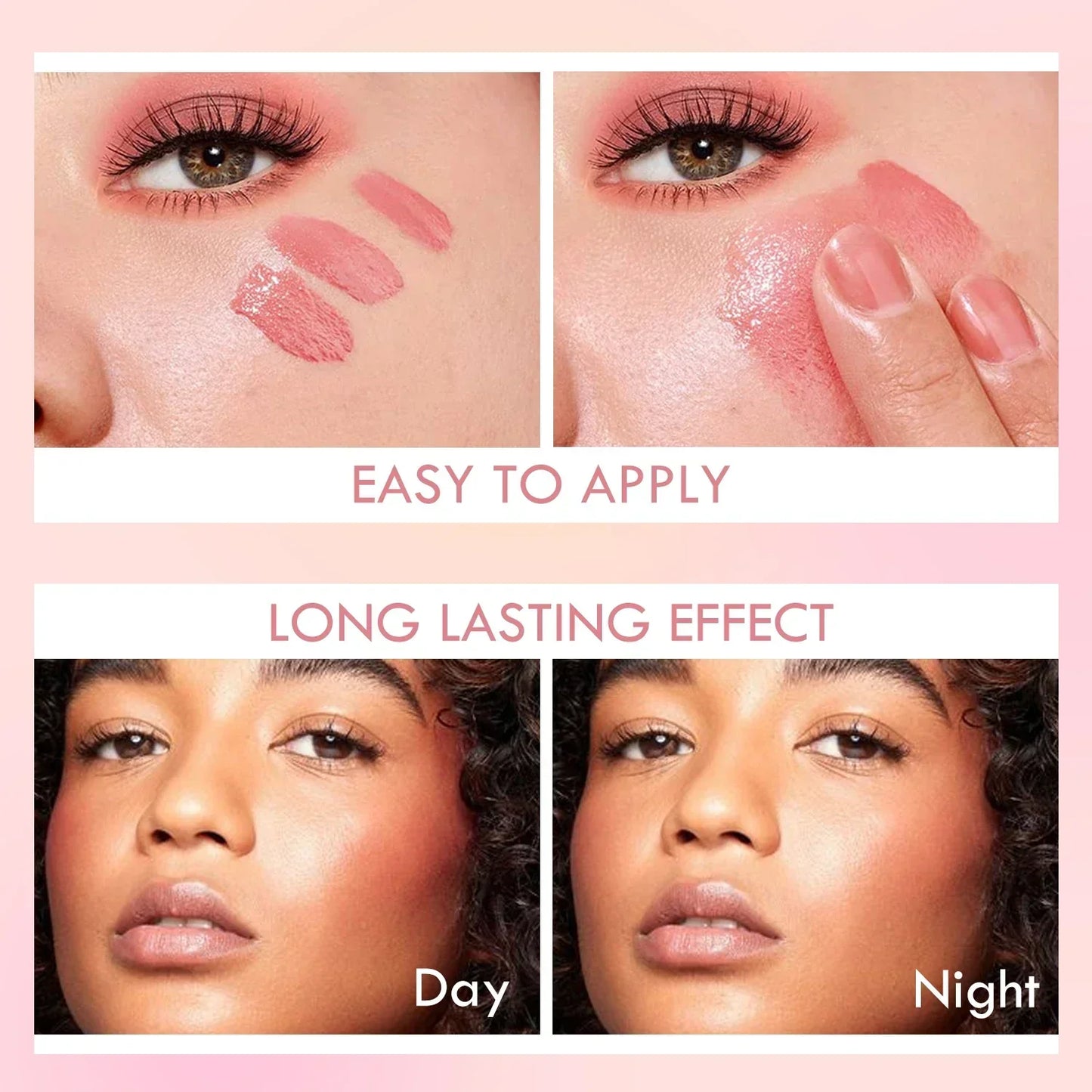 Liquid Blush 8 Colors Natural Long-Lasting Cream Blush