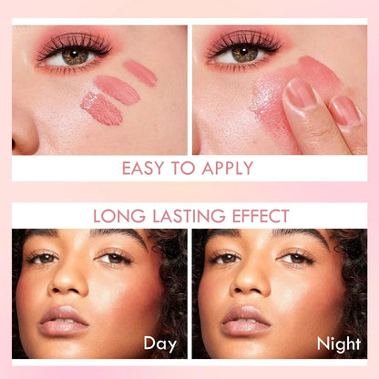Liquid Blush 8 Colors Natural Long-Lasting Cream Blush