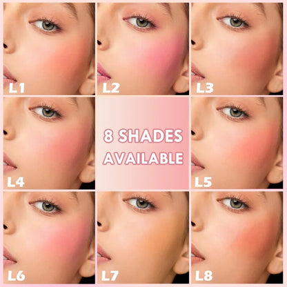 Liquid Blush 8 Colors Natural Long-Lasting Cream Blush