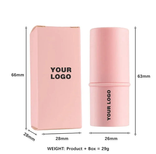 8-Color Blush Stick – Available in pink, white, and black tubes with matte or glitter finishes. Long-lasting, easy to apply, and perfect for private labeling.