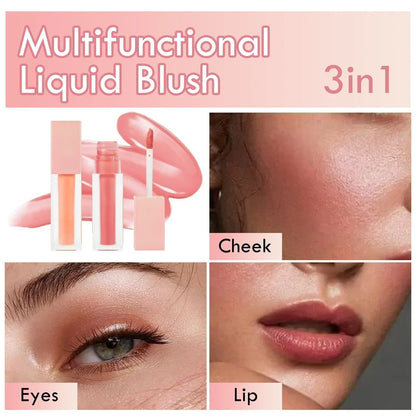 Liquid Blush 8 Colors Natural Long-Lasting Cream Blush