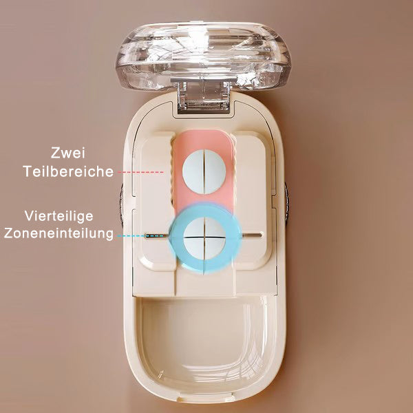 Verstellbarer Tablettenschneider und -teiler für mehrere Tabletten